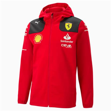 puma ferrari replica team jacket|puma ferrari velour men's tracksuit.